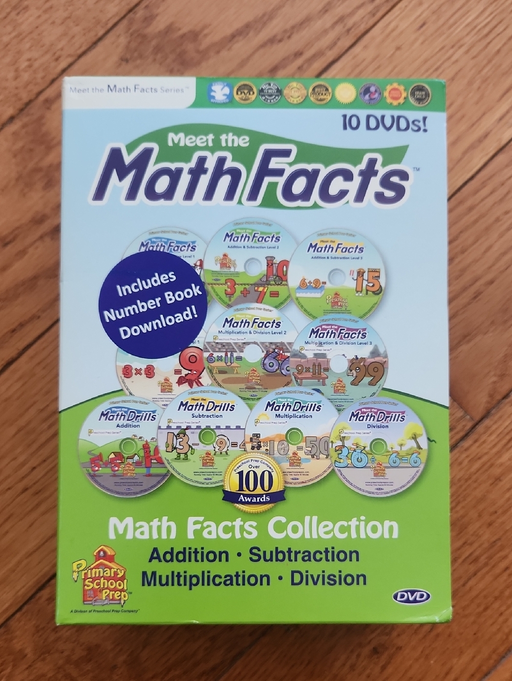 Meet the Math Facts Collection - Green/Blue